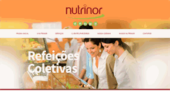 Desktop Screenshot of nutrinor.com.br